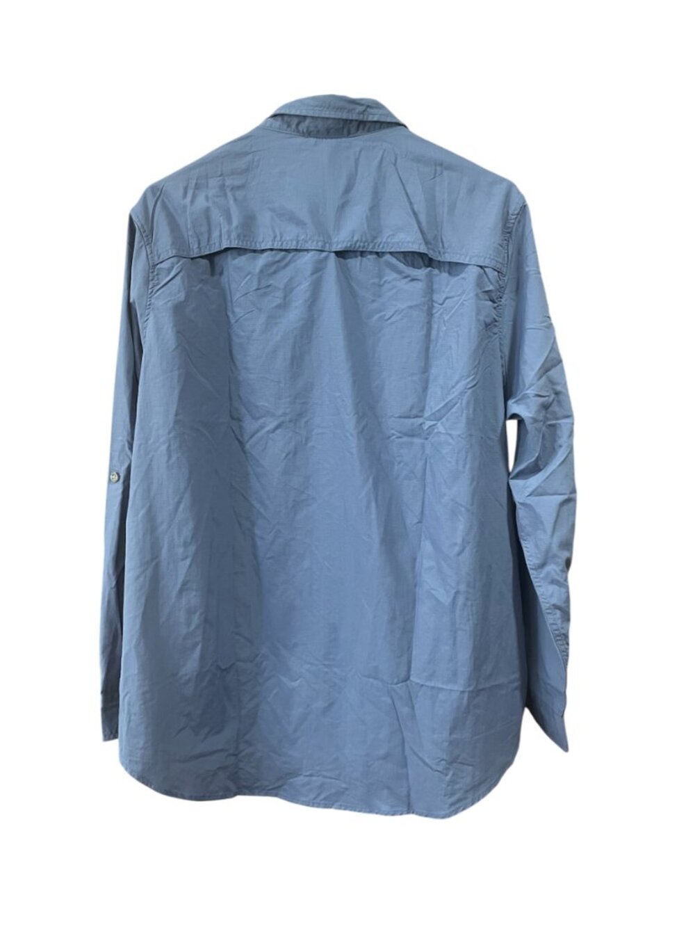 Women's Mountain Ripstop Long-Sleeve Top, Eddie Bauer, L, Blue, NWT - Picture 6 of 6